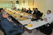 جلسه دو جانبه تیم مدیریت اجرایی مرکز آموزشی درمانی ضیائیان با شهردار منطقه ۱۷ 